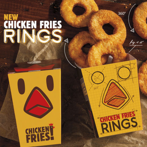 Ring-Shaped Chicken Fries