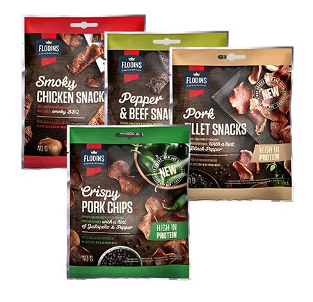 Chip-Inspired Meat Snacks