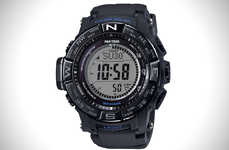 Twisting Outdoor Timepieces