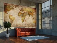 Vintage Topography Wall Art Image 2