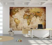 Vintage Topography Wall Art Image 3