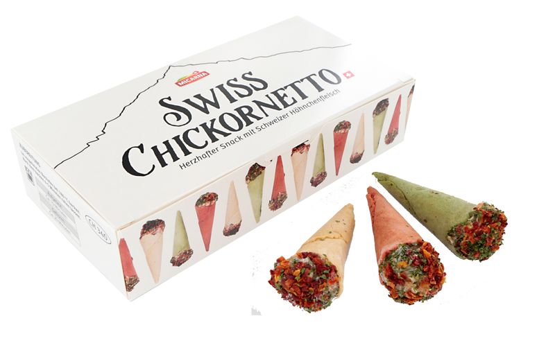 Savory Chicken Cones