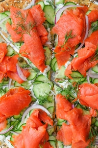 Lox-Topped Pizzas Image 2