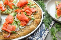 Lox-Topped Pizzas Image 4
