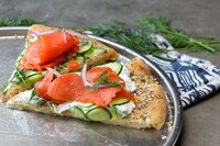 Lox-Topped Pizzas Image 6