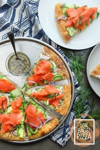 Lox-Topped Pizzas Image 7