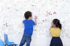 Oversized Coloring Canvases