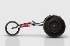 Aerodynamic Racing Wheelchairs