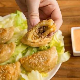 Iconic Cheeseburger Pierogies