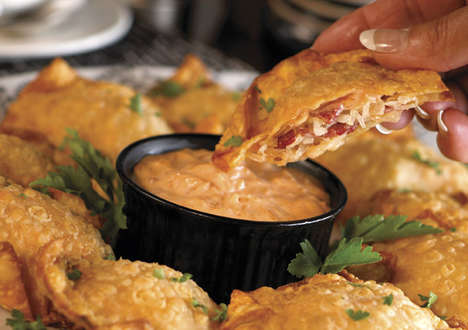 Deep Fried Reuben Pierogies