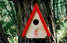 Fire-Alerting Birdhouses