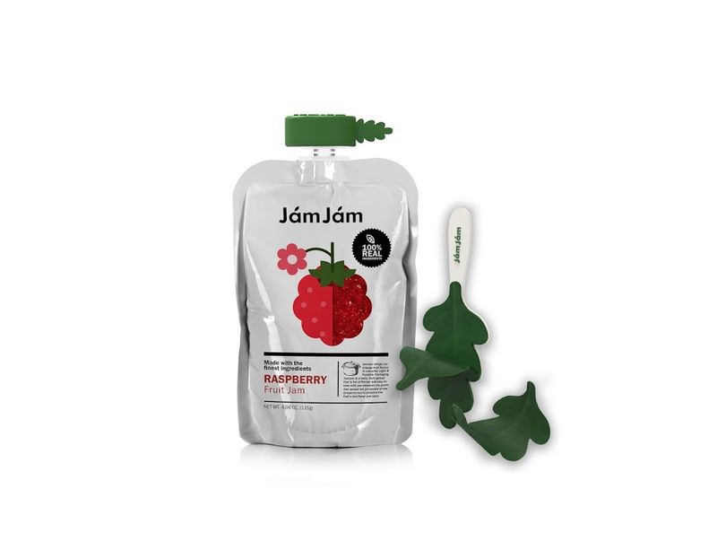 Squeezable Jam Pouches