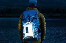 Illuminated Outdoor Backpacks