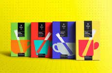 Technicolored Tea Branding