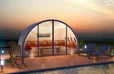 Upcycled Airplane Pods