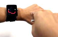 Human Skin Touch Screens