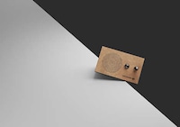 Triangular Cardboard Radios Image 2
