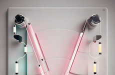 Typographic Neon Compositions