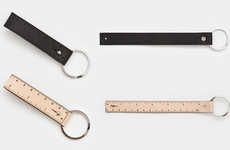 Upholstered Keychain Rulers