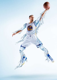 Basketball-Inspired Water Ads Image 3