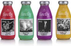 Personalized Juice Bottle Branding
