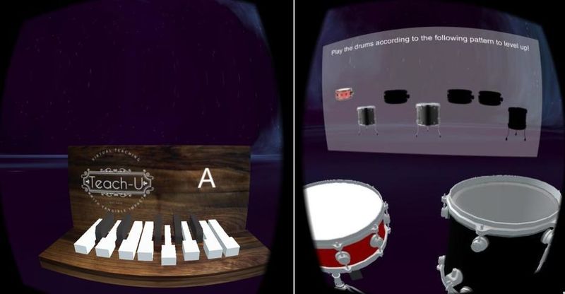 Virtual Reality Music Lessons