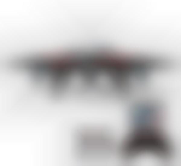 UFO-Inspired Quadcopter Drones