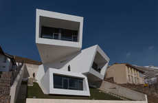 Eccentric Box Houses