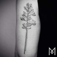 Minimalistic One Line Tattoos Image 5
