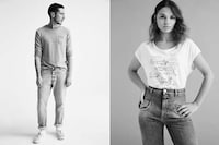 Fusion Retro Jeans Image 3