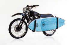 Surboard-Carrier Motorbikes