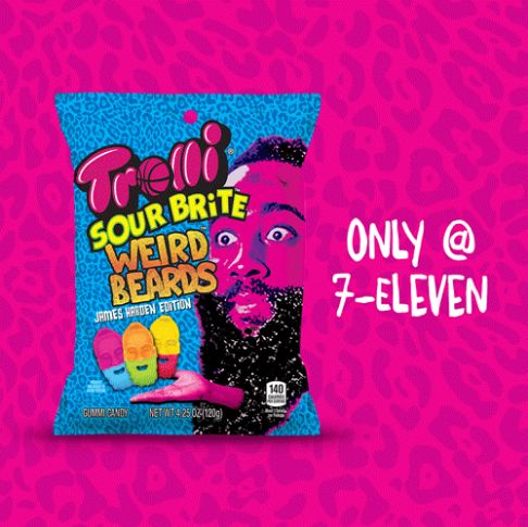 Bearded Gummy Candies