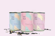 Pastel Tea Packaging