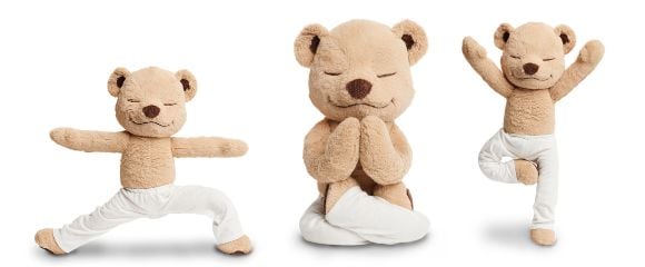 Yoga-Posing Plushies