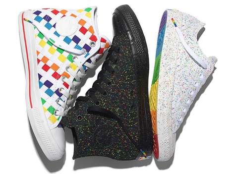 Colorful LGBT-Supporting Sneakers