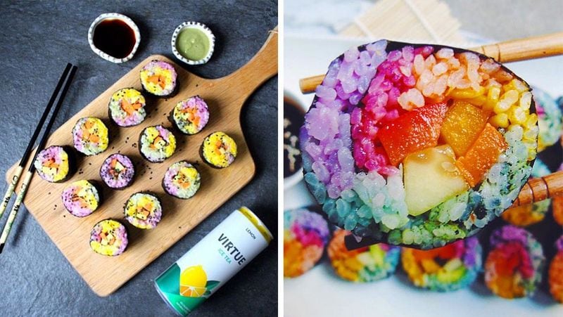 Rainbow Sushi Recipes
