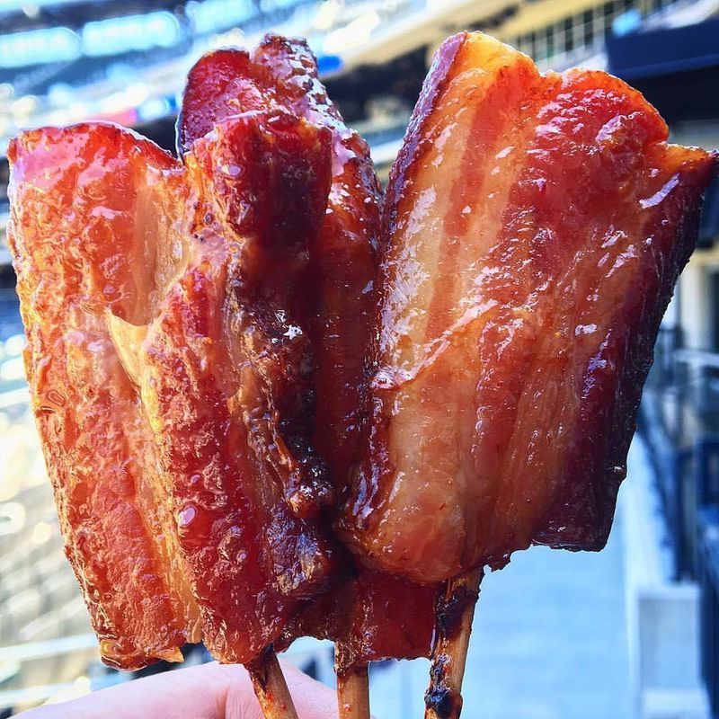 Candied Bacon Lollipos