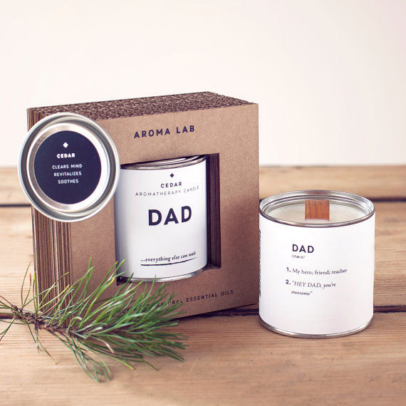 Masculine Father's Day Candles