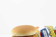 Chip-Covered Burgers