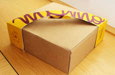 Branded Handle Pie Packaging