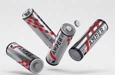 Battery-Inspired Drink Packaging