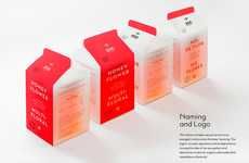 Milk Carton Honey Branding