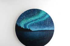 Geometric Galactic Paintings
