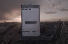 Giant Smartphone Billboards