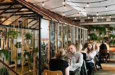 Indoor Restaurant Greenhouses