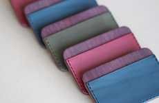 Wooden Leather Wallets