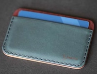 Wooden Leather Wallets Image 2