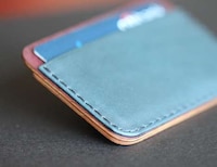 Wooden Leather Wallets Image 3