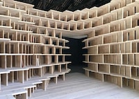 Climbable Bookshelf Exhibits Image 5