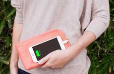 Smartphone-Charging Clutches